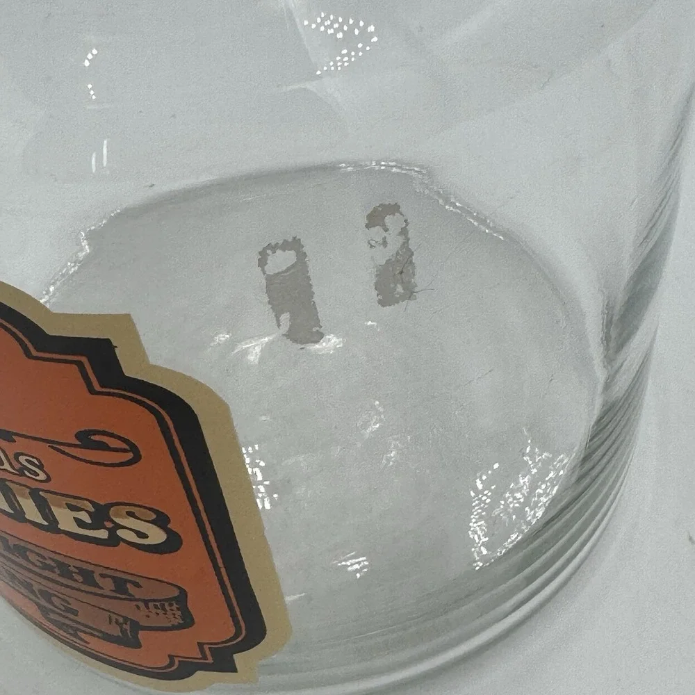 Olde Thompson Munchies Glass Canister w/Wood Lid